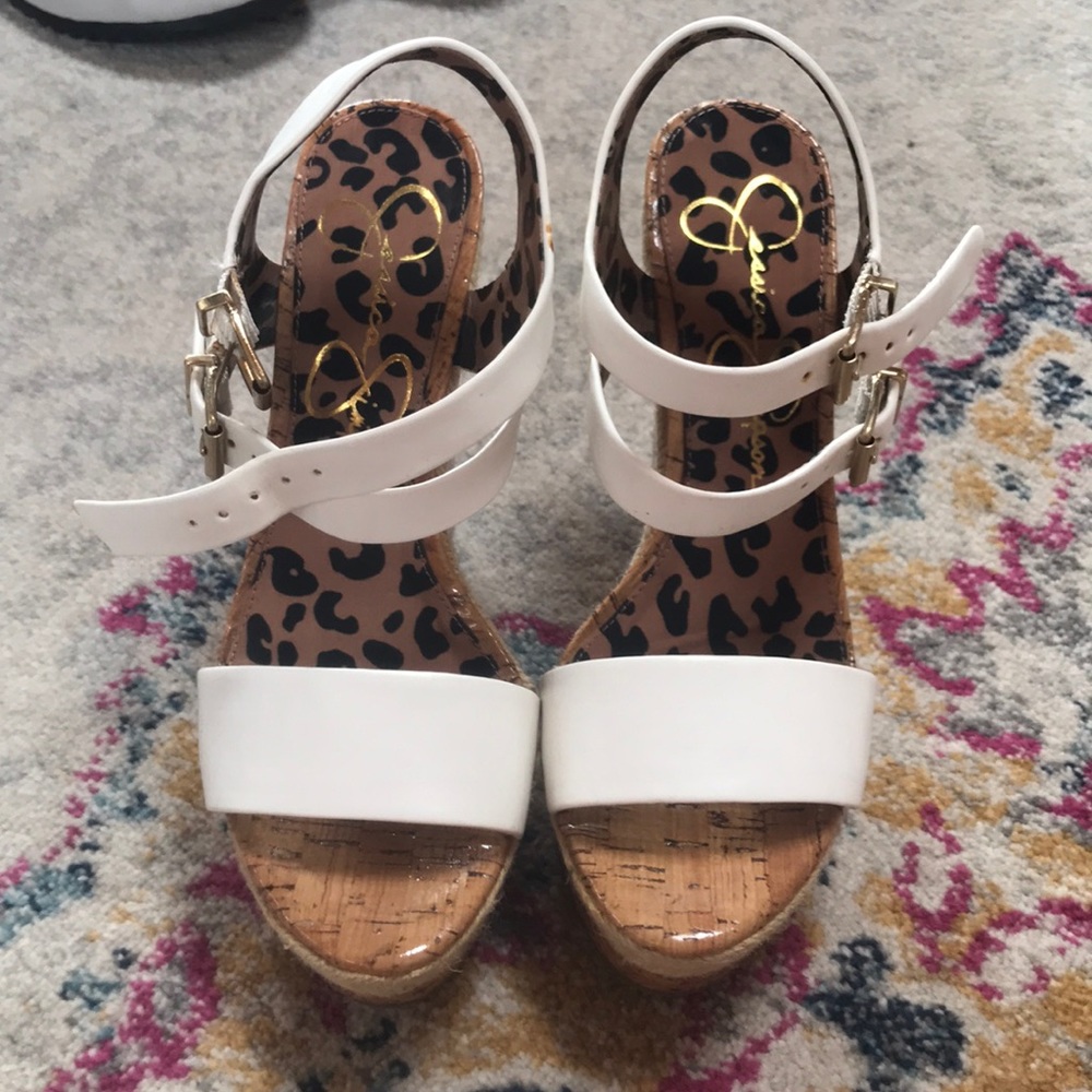 Jessica Simpson wedges